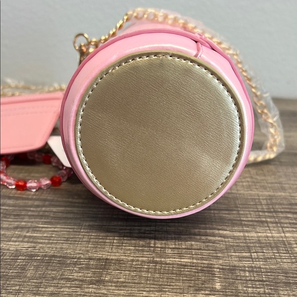 Coca-Cola Skinnydip | Pink Iridescent Cherry 🍒 Coke Can Crossbody Bag w/ Wallet - Picture 8 of 11